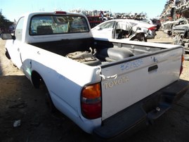 2001 Toyota Tacoma White Standard CAb 2.4L AT 2WD #Z23355